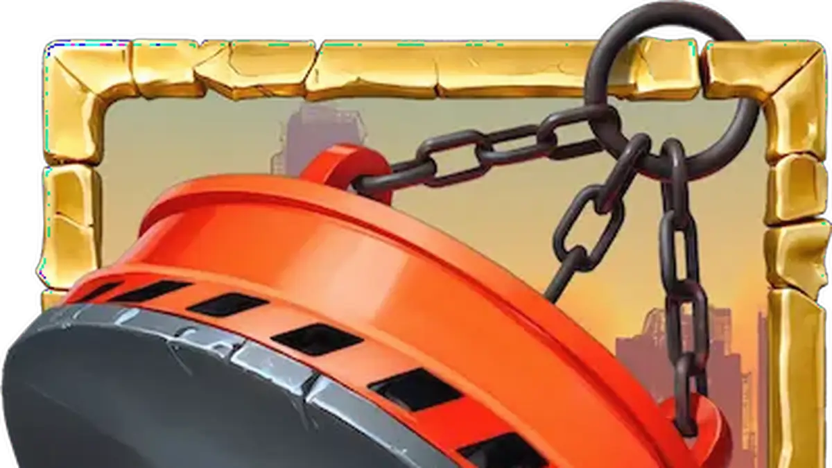 Tampilan visual slot Recycle Riches dengan tema scrapyard futuristik.